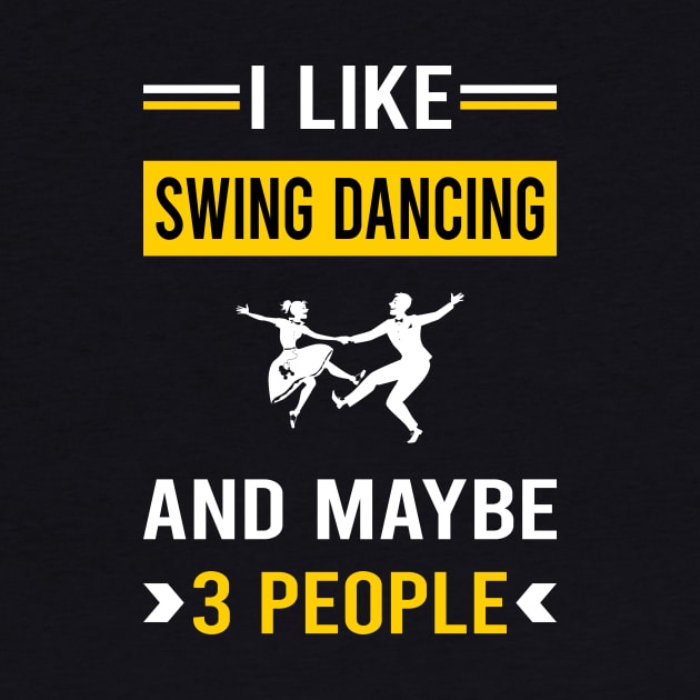 3 People Swing Dancing Dance by Bourguignon Aror